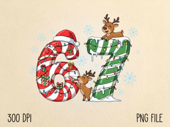 Download Christmas Six Seven Viral Meme PNG - Six seven Collection