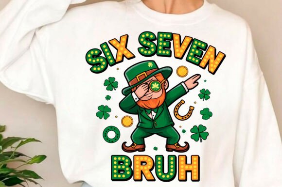 Download Six Seven Bruh St Patrick’s PNG - Six seven Collection