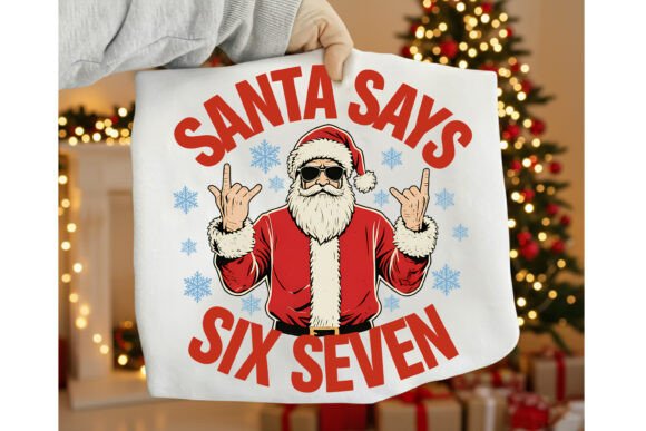 Download Santa Says Six Seven Christmas PNG - Six seven Collection