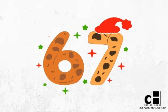 Download Christmas Six Seven Cookies Santa SVGPNG - Six seven Collection