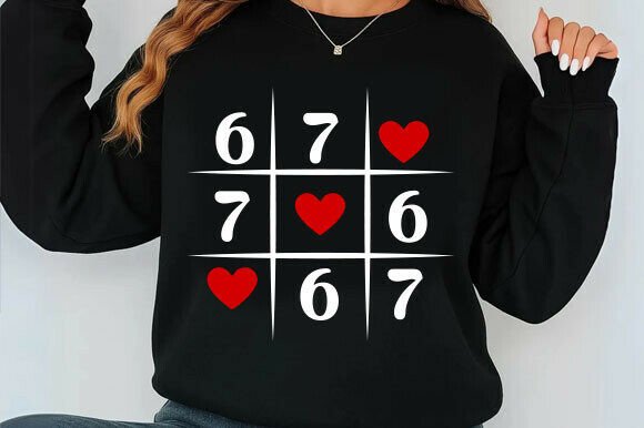 Download 6 7 Meme Six Seven 67 Funny Valentines - Six seven Collection