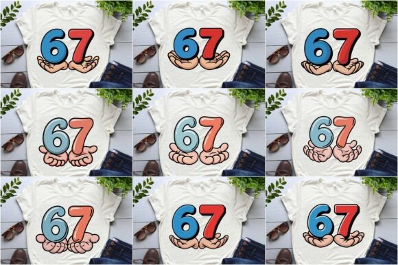 Download 6 7 Meme Six Seven 67 Hands Funny Png - Six seven Collection