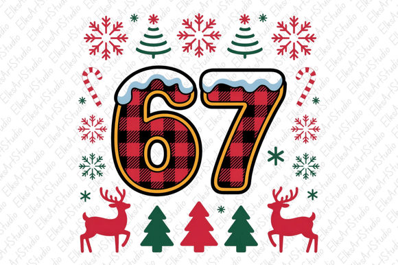Download Christmas Six Seven Sublimation Png - Six seven Collection