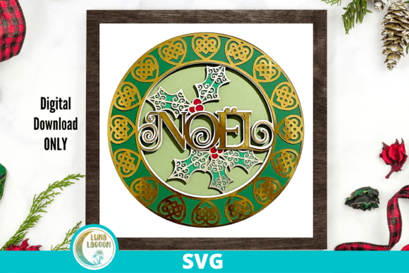Download 3D NOEL SVG for Shadow Box - Noel svg Collection