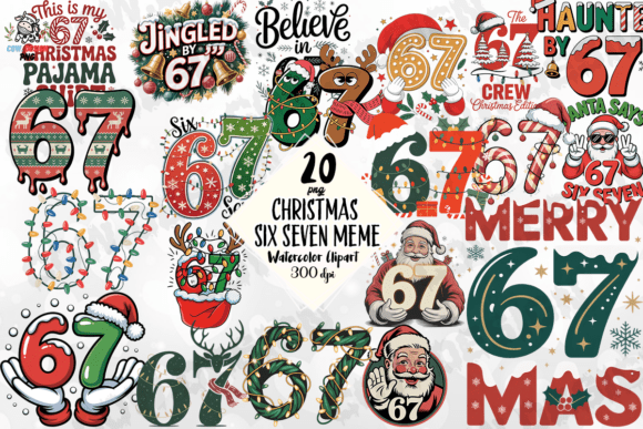 Download Christmas Six Seven Meme PNG - Six seven meme Collection