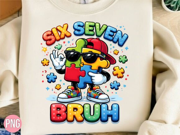 Download Six Seven Bruh Puzzle Piece PNG - Six seven Collection