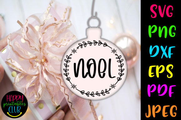 Download Christmas Round Ornaments SVG- Noel SVG - Noel svg Collection